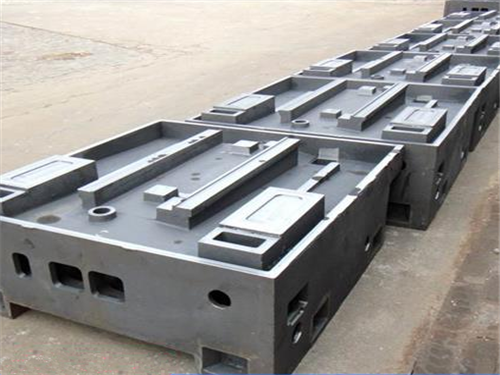 樹(shù)脂砂床身鑄件